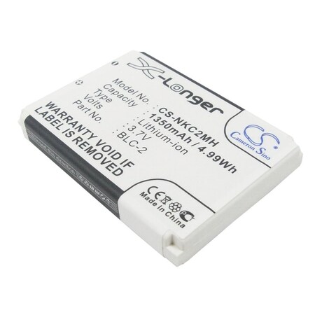 Bsc Preferred Nokia Mobile Phone Repl. Battery CS-NKC2MH